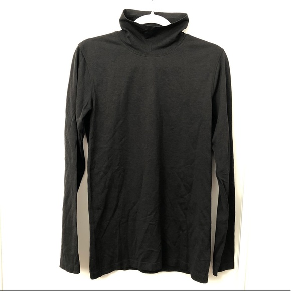 Lululemon Black Long Sleeve High Neck Top